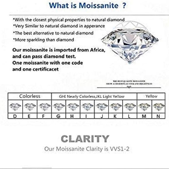 10k two tone gold vermeil dancing diamond stunning pendant 1 carat GRA CERTIFIED - Picture 4 of 6